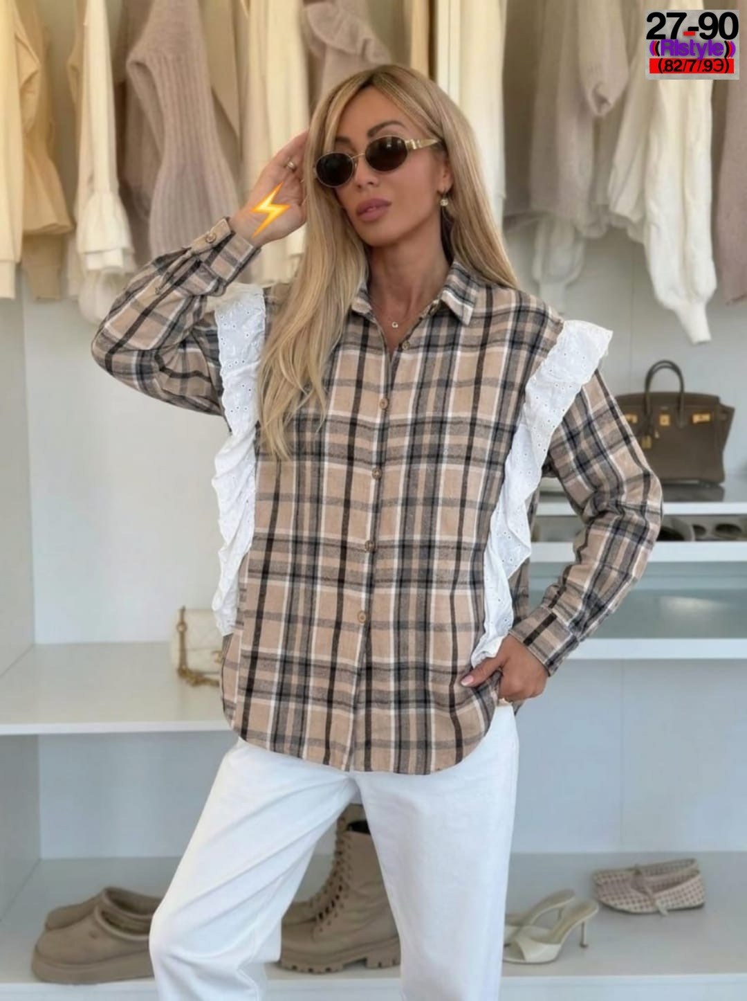 рубашка женская,женская рубашка в клетку,рубашка в клетку,стильная рубашка,блузка в клетку