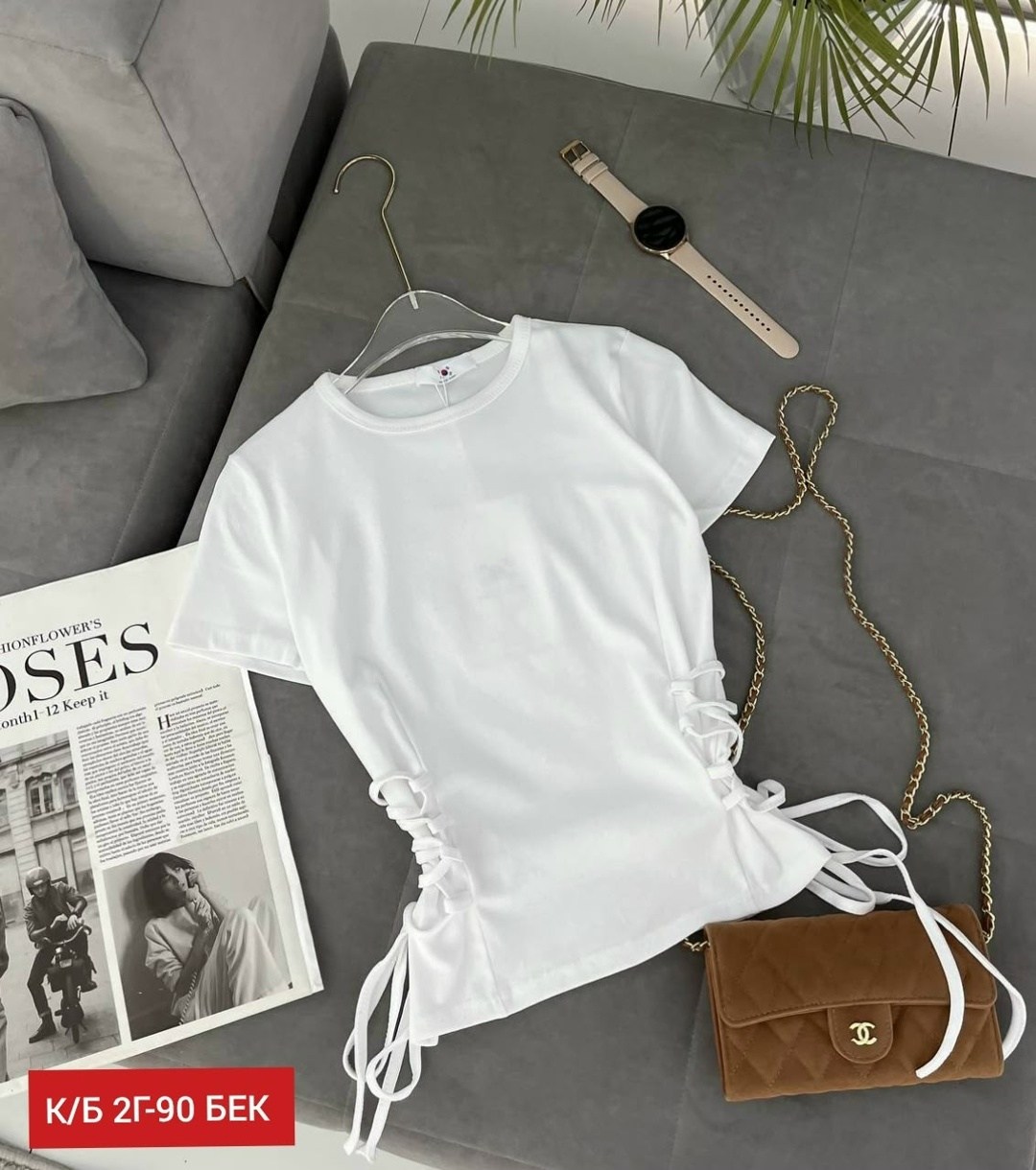 футболки женская,футболки и топы,топ женский,футболки модные,футболка с завязками