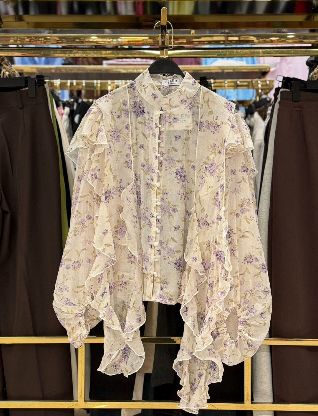 блузка с оборками,женская блузка,блузка нарядная офисная в горох yan&david,блузка женская шифоновая в горошек с воротником-бантом,шифоновая блуза горошек