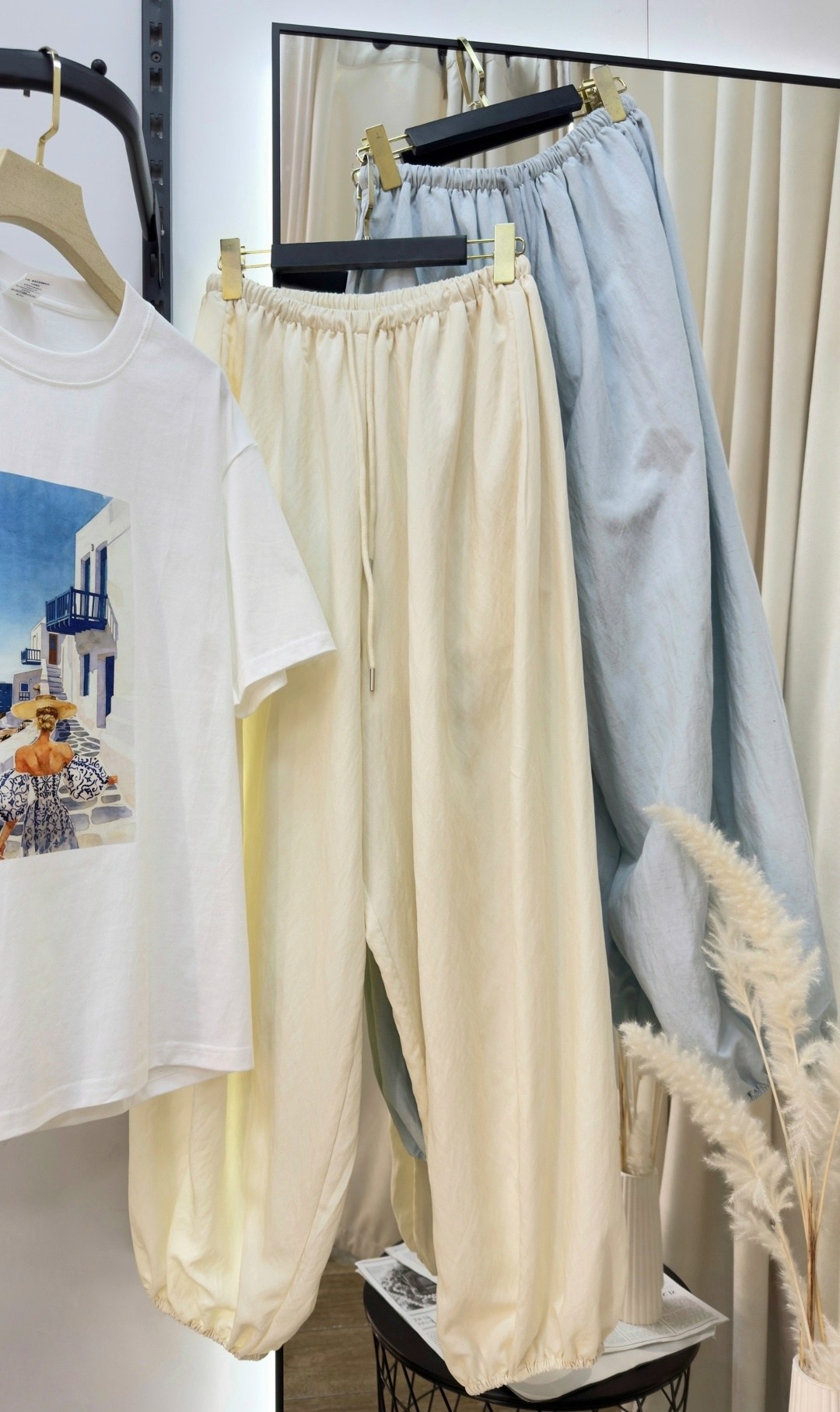 брюки широкие летние,брюки жёлтые,трендовые штаны,широкие брюки,женские брюки