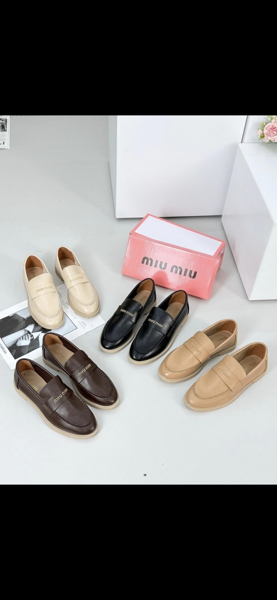 лоферы miu miu,лоферы на женские miu miu,,лоферы миу миу 2026,лоферы miumiu