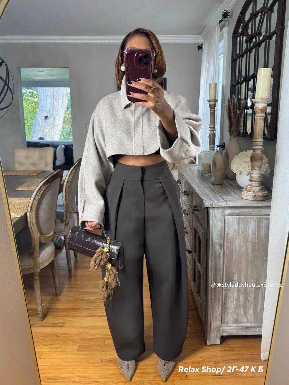 стильный наряд,модные наряды,широкие брюки,мода модная