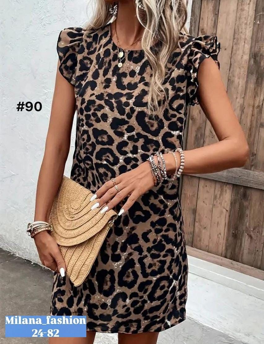 женское платье с леопардовым принтом,мини-платье с леопардовым принтом коричневый,платье мини с леопардовым принтом,платье с леопардовым принтом,платье леопард