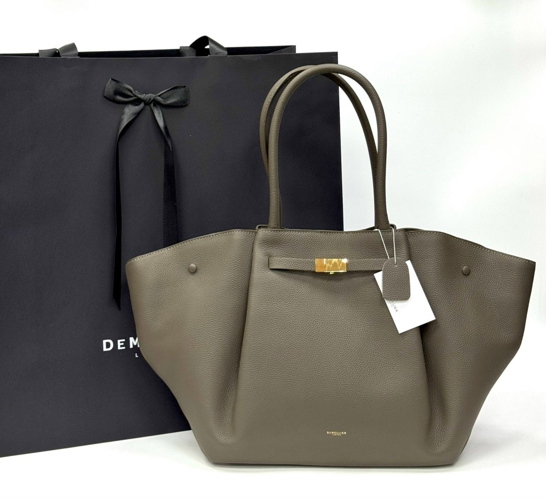 сумка 49-22 см натуральная кожа реплика demellier,сумка demellier 56-30-31натуральная кожа большой размер,сумка,сумка женская,модные сумки