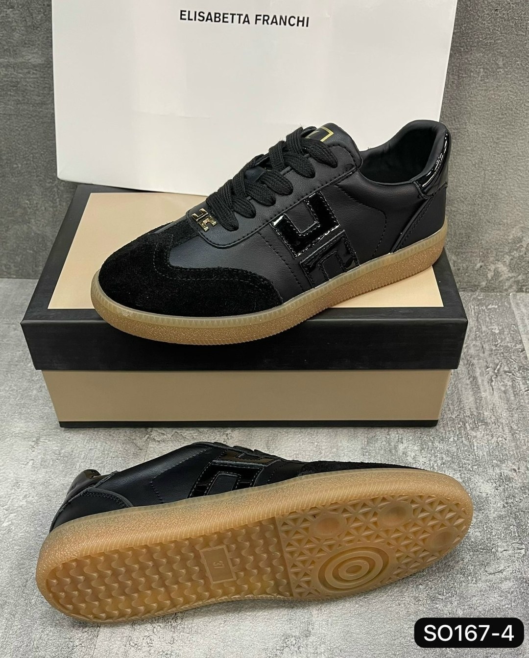 ,кеды elisabetta franchi лх721,обуви,кроссовки fendi, женская