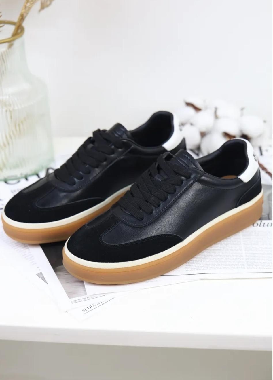 ,женские кроссовки из замши loro piana черные,женские кроссовки из кожи loro piana черные,кеды loro piana,брендовые кроссовки