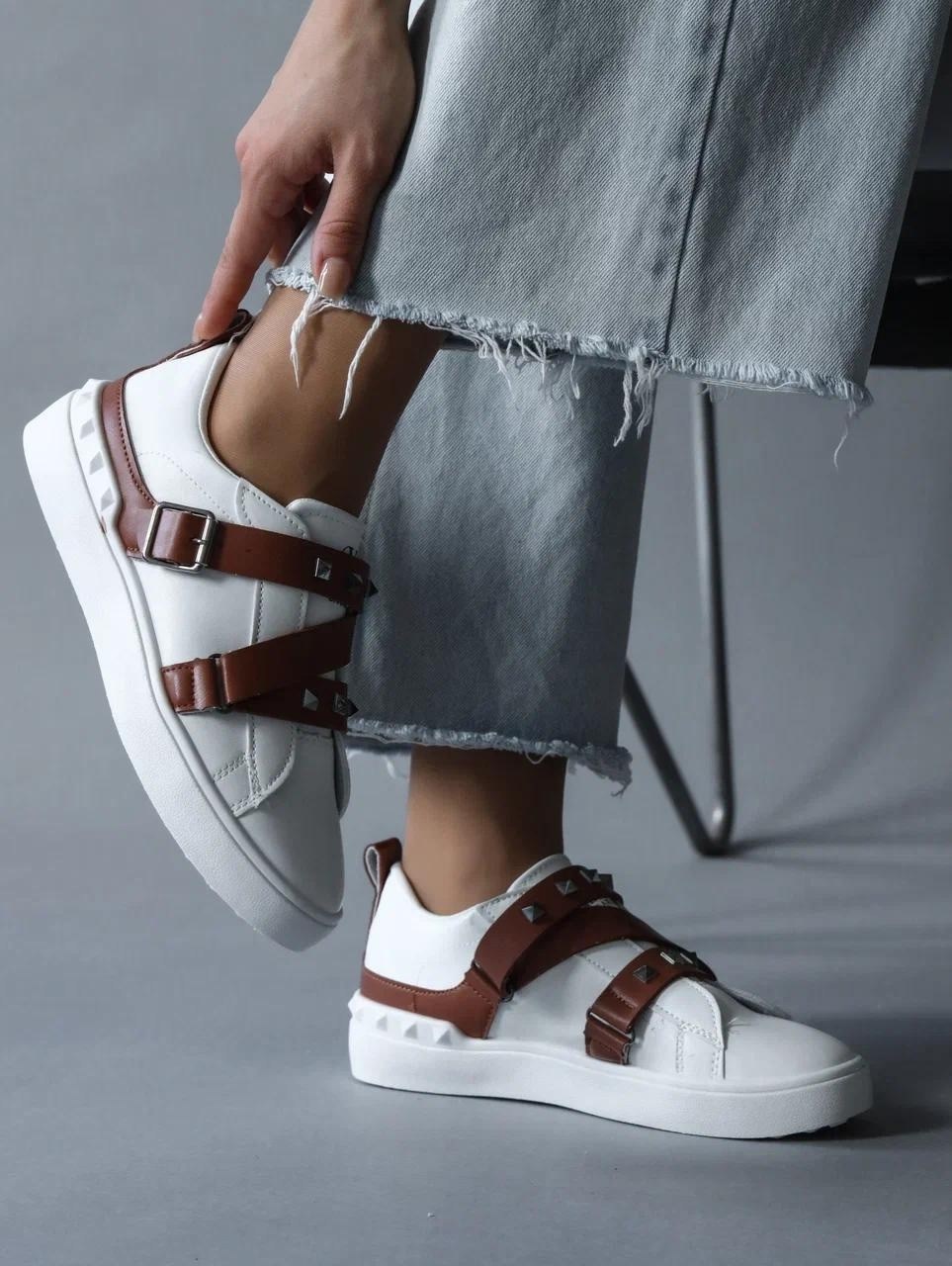 , женская, модная,обуви,кроссовки с ремешком