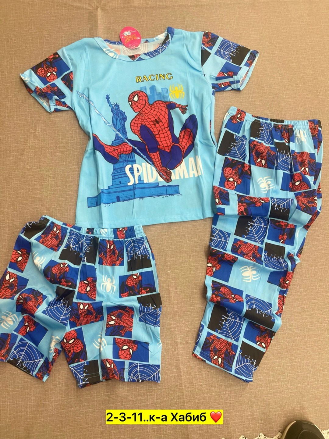 пижамка с человеком пауком для мальчиков,пижама человек паук,пижама человека паука детям,детская пижама "человек-паук",пижама для мальчика