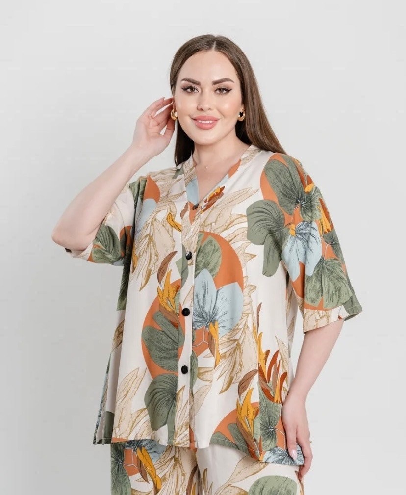 пижама домашний костюм со штанами stylebloom 176572412,костюм с брюками,летние костюмы,брючный комплект,летний брючный костюм женский