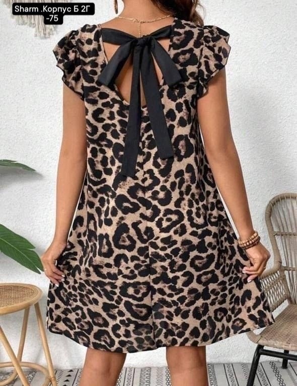 платье леопард,платье с леопардовым принтом,леопардовое платье,шифоновое платье,платья мини