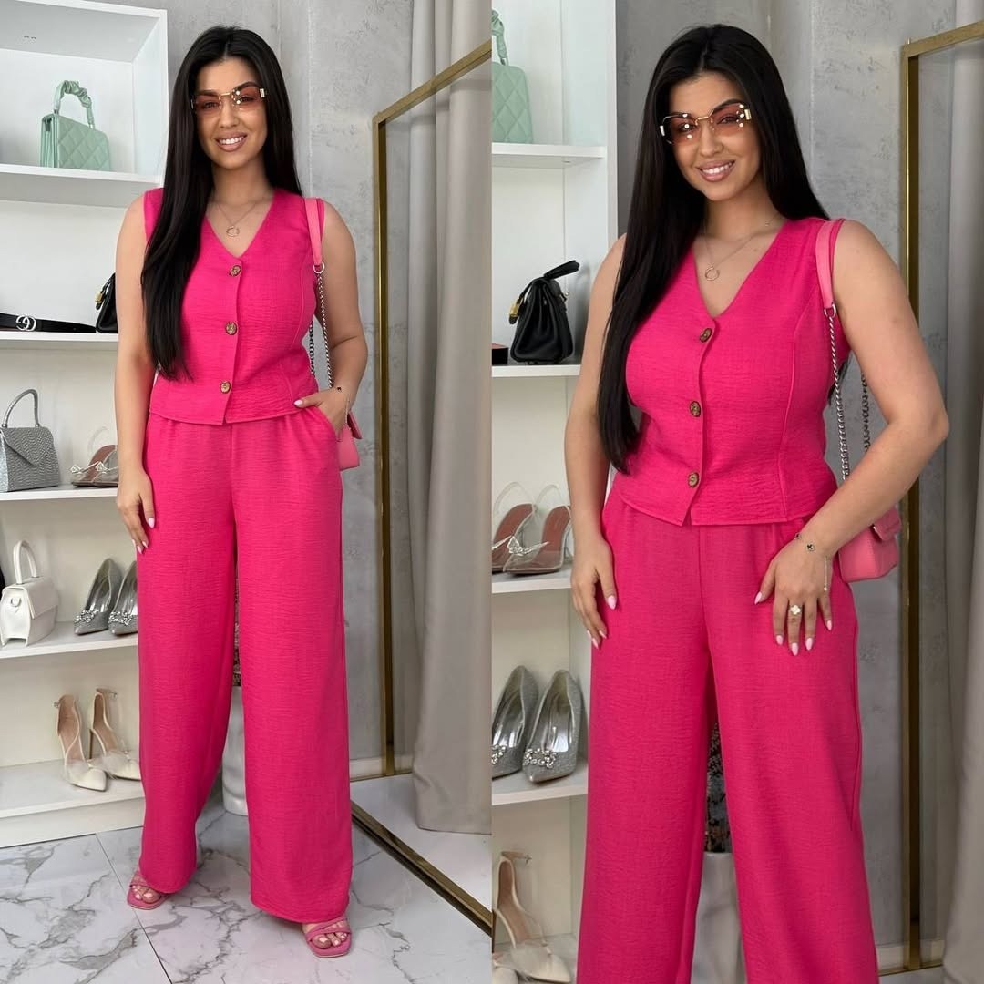 костюм женский брючный,брючный костюм,костюм брюки палаццо и жилет,костюм женский льняной,костюм брючный льняной