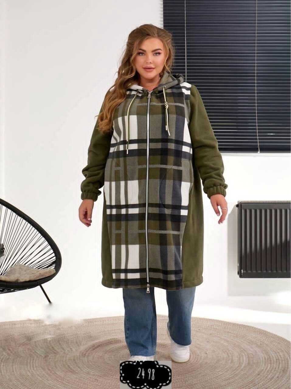 кардиган в клетку,пальто комбинированное,женский кардиган больших размеров,женские кардиганы,пальто в клетку