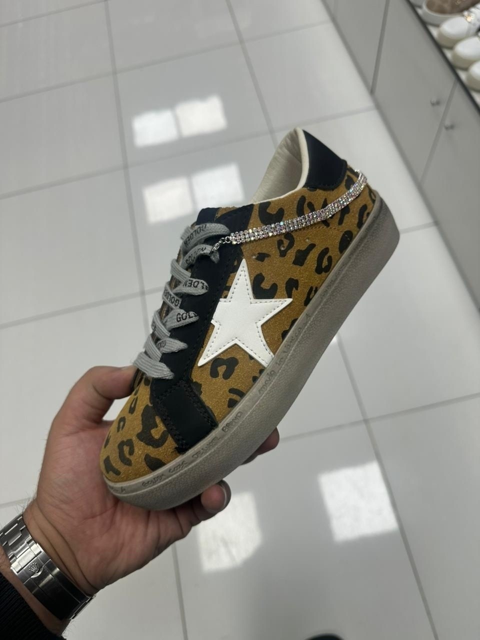 golden goose кеды hi star с блестками белый,,кроссовки golden goose,golden goose sneakers,golden goose