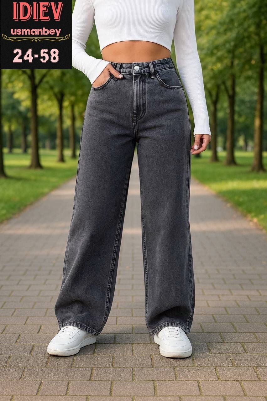 джинсы женские широкие,джинсы широкие,женские джинсы,джинсы женский fart favorita серый палаццо,джинсы брюки женские