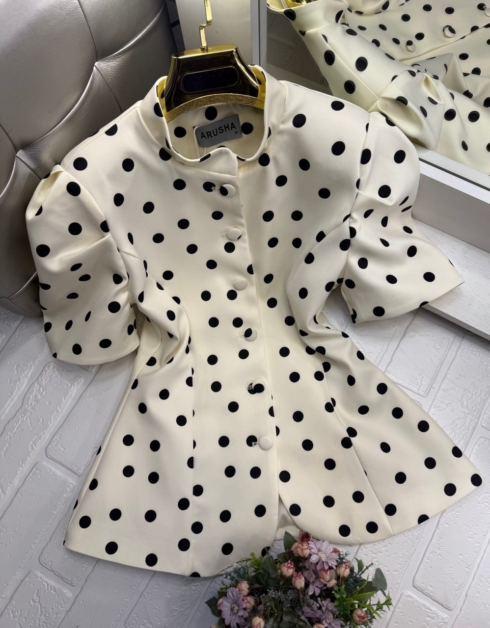 блузка стильная,блузка в горошек,модная блузка,женская блузка,блуза в горошек