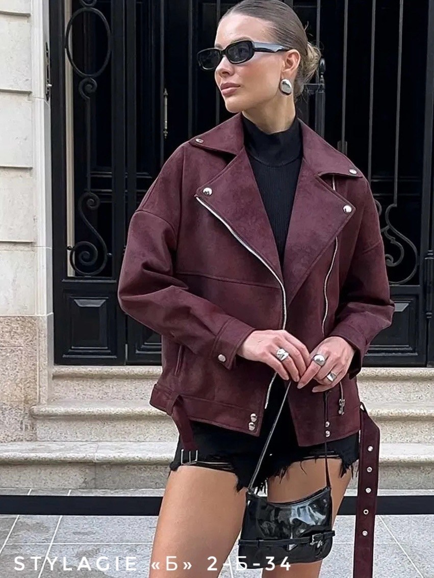 куртка косуха,куртка косуха кожаная весенняя оверсайз nataly rik,замшевая куртка,замшевая куртка женская,куртка женская из искусственной кожи