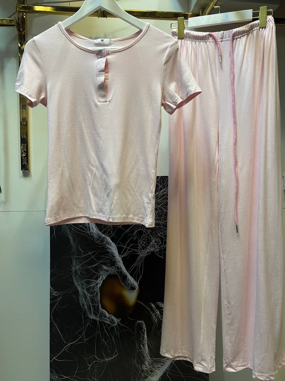 брючный костюм,брюки комплект,широкие брюки,брючный комплект,брюки с широкими штанинами