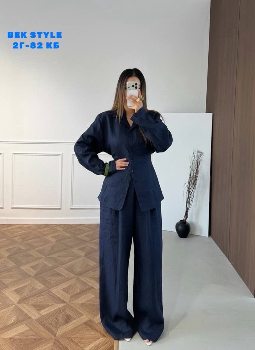 костюм женский льняной,льняной брючный костюм,льняной костюм,костюм брючный с рубашкой льняной летний оверсайз,брючной костюм с рубашкой