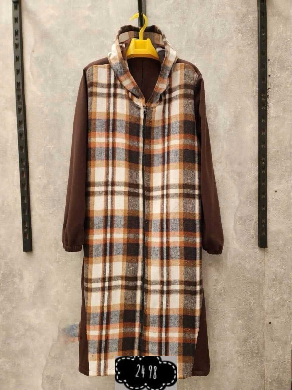 кардиган в клетку,пальто комбинированное,женский кардиган больших размеров,кардиган теплый женский,женский кардиган