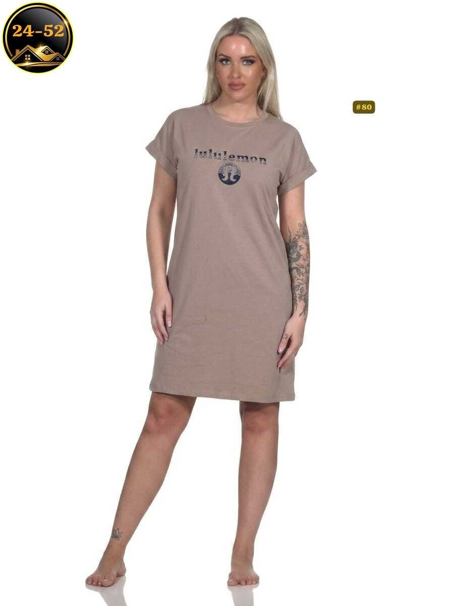 туника домашняя женское vienetta 211558 0000 серое 3xl,туника женская,туника женская домашняя,домашняя туника,платье домашнее туника