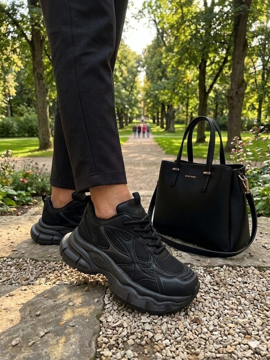 кроссовки женскиe,кроссовки черные женские,женские массивные кроссовки,массивные кроссовки,черные кроссовки