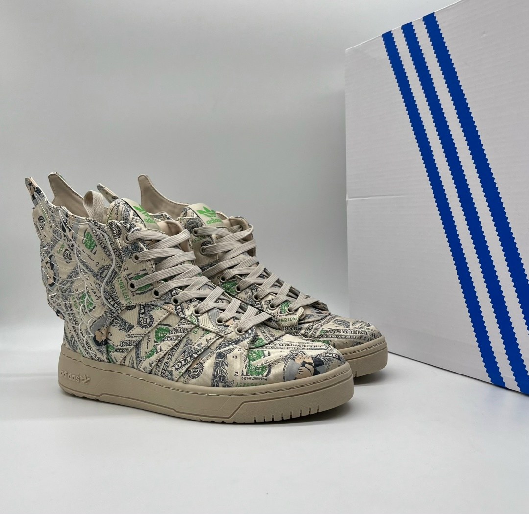 adidas jeremy scott wings 2.0,adidas jeremy scott wings 2.0 money,adidas wings 2.0 x jeremy scott money,adidas jeremy scott dollar,adidas x jeremy scott js wings 2.0 money g95773
