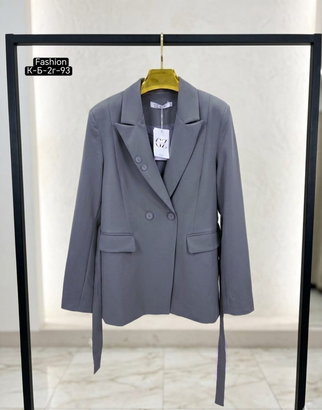 пиджак женский,пиджак,женский пиджак серого цвета,пиджак оверсайз классический деловой двубортный the fine,пиджак и жакет