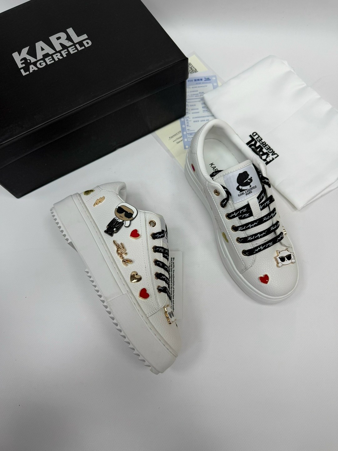 кроссовки cate pins на шнуровке karl lagerfeld белый,,кроссовки cate sneaker karl lagerfeld paris белый,кеды karl lagerfeld,кроссовки карл лагерфельд