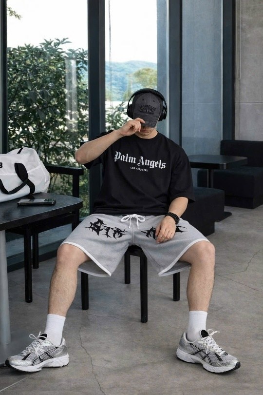 мужские футболки palm angels,футболки palm angels,palm angel,футболка palm angels с воротником,майка palm angels мужская