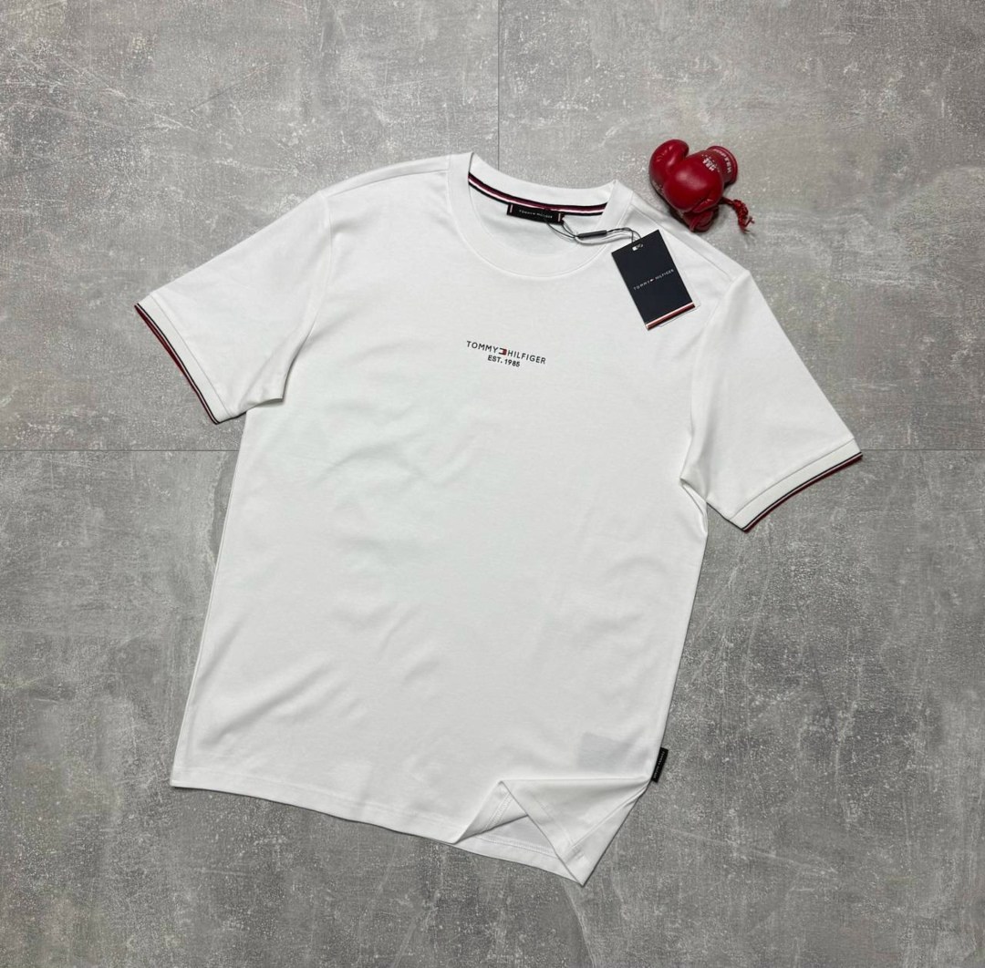футболка мужская tommy hilfiger,футболки для мужчин,мужская футболка,футболка tommy hilfiger