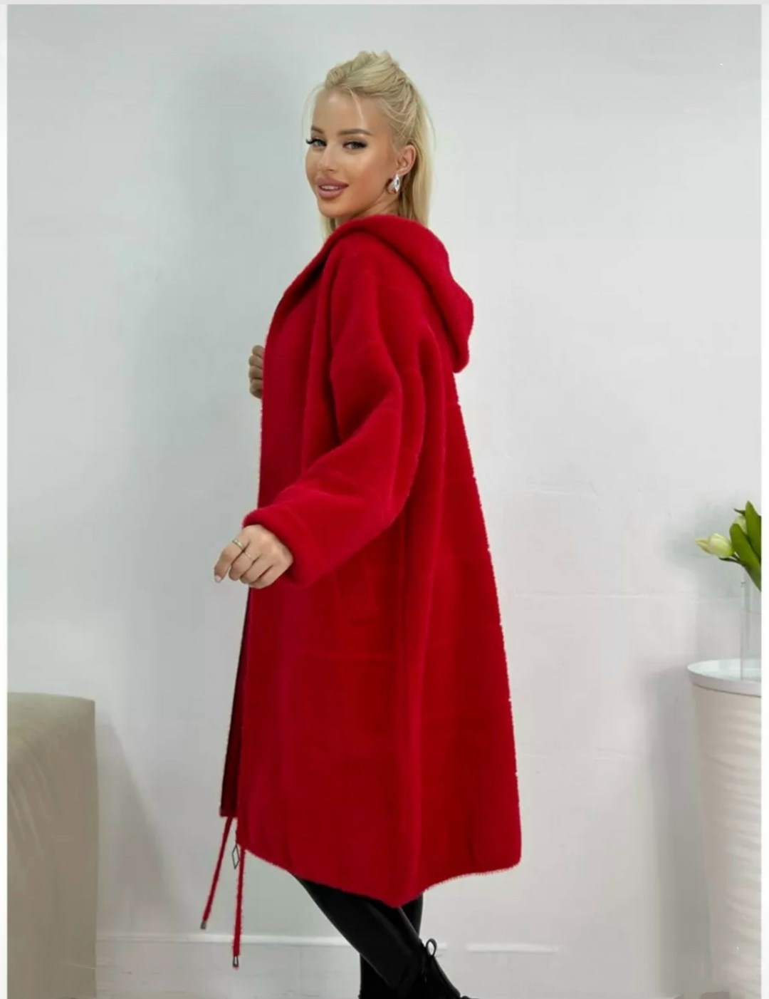 кардиган,кардиган пальто,кардиган альпака,женские кардиганы,кардиган женский красный