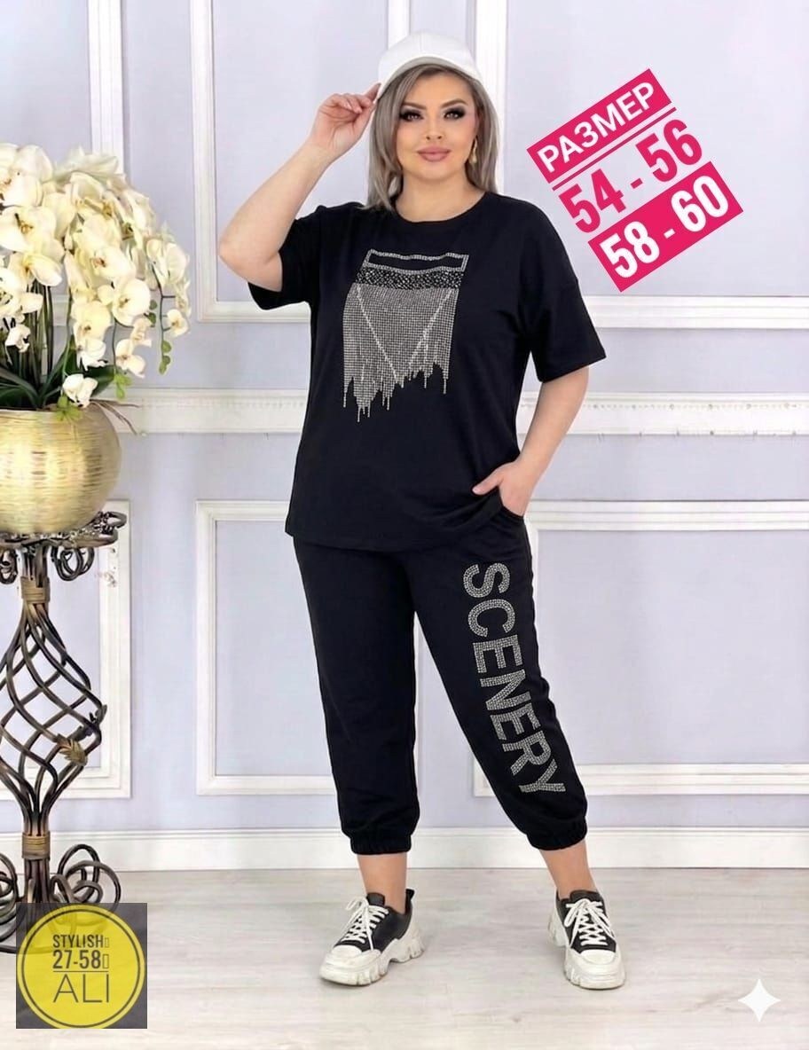 костюм спортивный женские летний,костюм двойка трикотаж,женский костюм двойка футболка/штаны nobilitas голубой (l размер),костюм спортивные женские костюмы,костюмы голубые