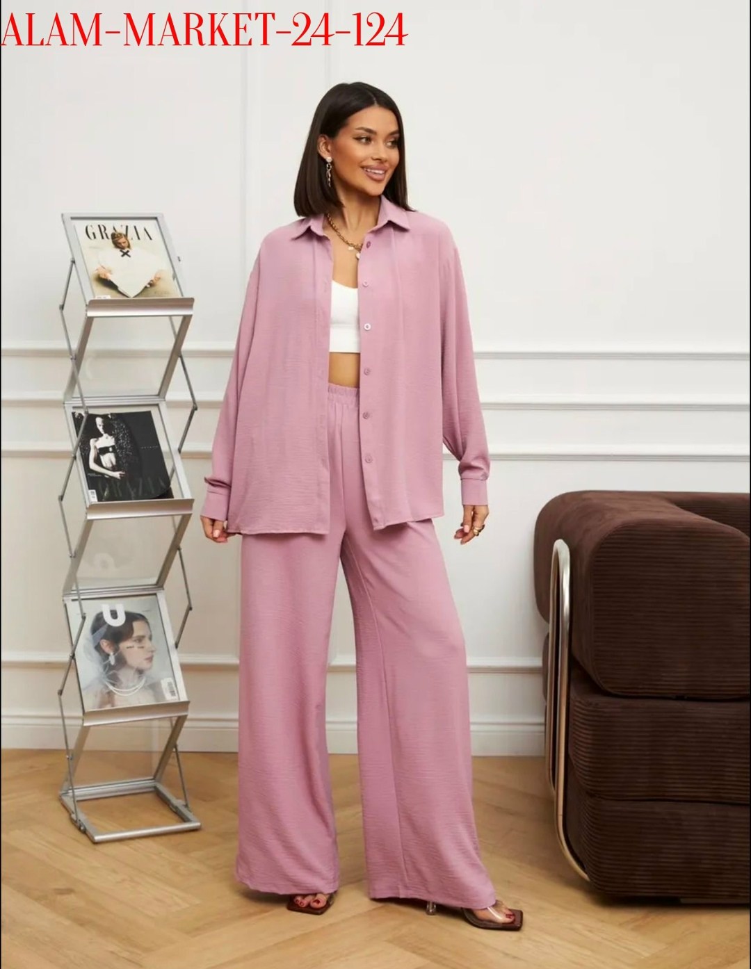 брючный костюм,брючный костюм женский,костюм женский летний брючный,женский костюм с брюками палаццо,элегантный брючный костюм