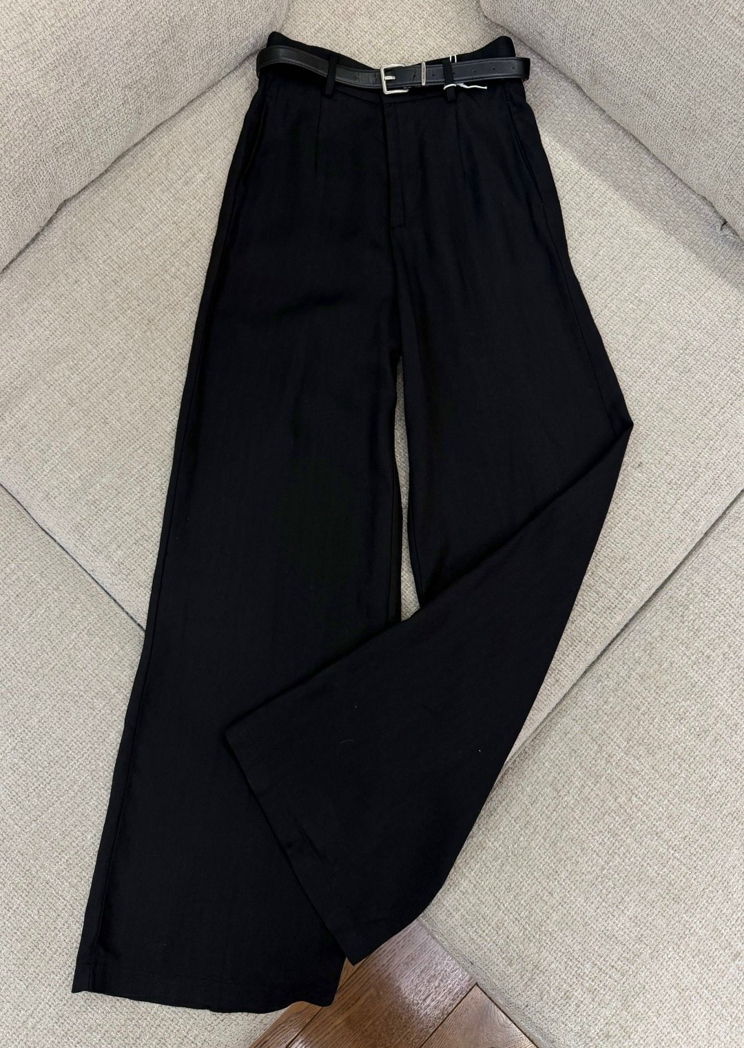 брюки палаццо широкие с высокой талией maemo,брюки палаццо,бежевые брюки,брюки широкие,модные брюки