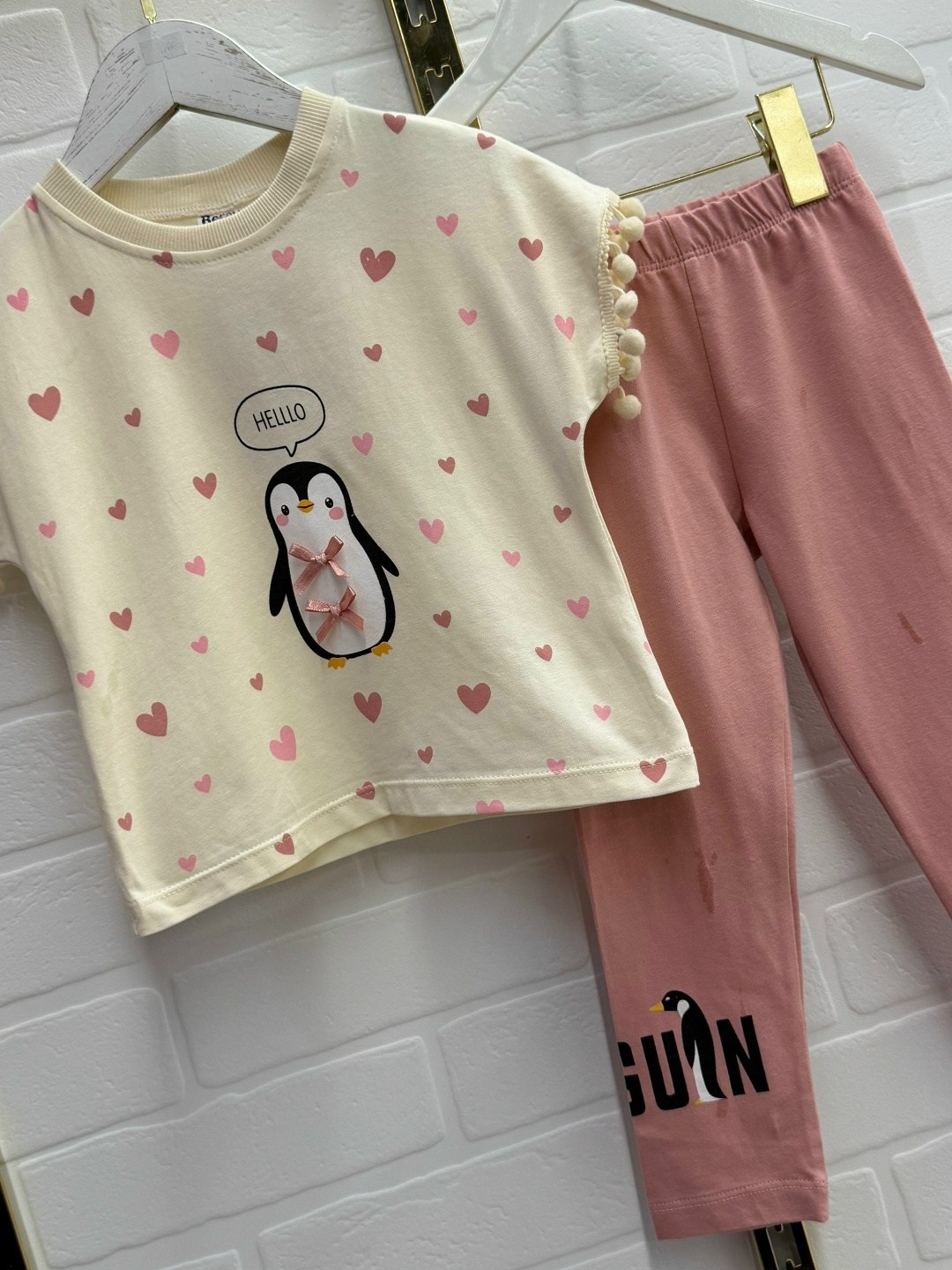 легинсы детские ketmin angel цв.розовый,леггинсы для девочек,одежда для девочек,лосины для девочек,костюм для девочек