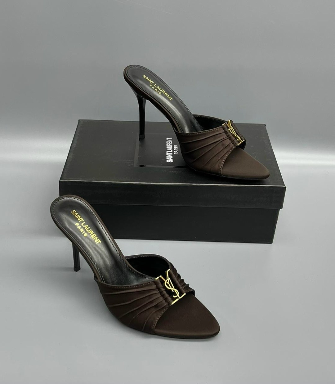 ,босоножки yves saint laurent, женская туфли,женские мюли,брендовая