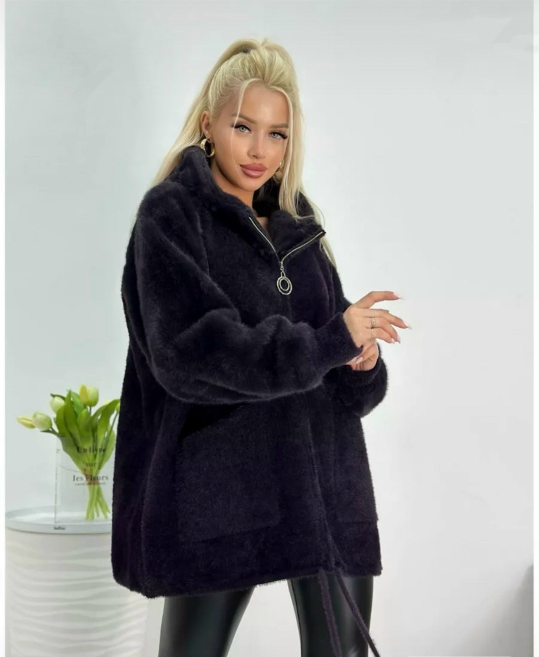 кардиган пушистый,кофта теплая,куртка альпака,женская кофта,кардиган альпака