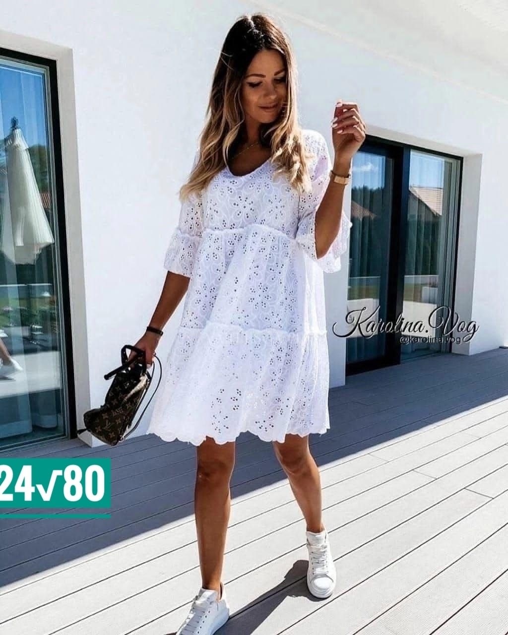 платье женской летнее,платье с перфорацией из хлопка,платья платье летнее,платье летнее,платье хб