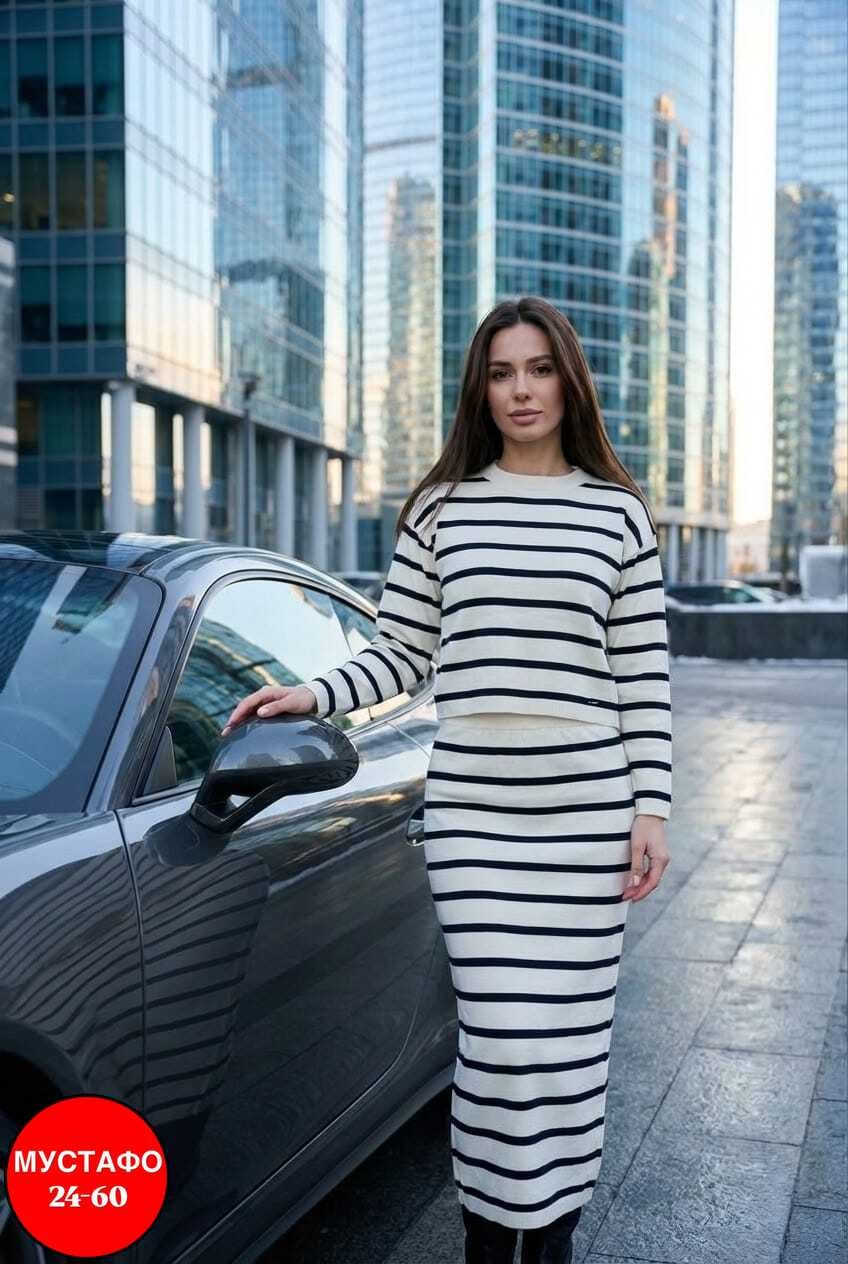 трикотажное платье,,платья,женский костюм с юбкой