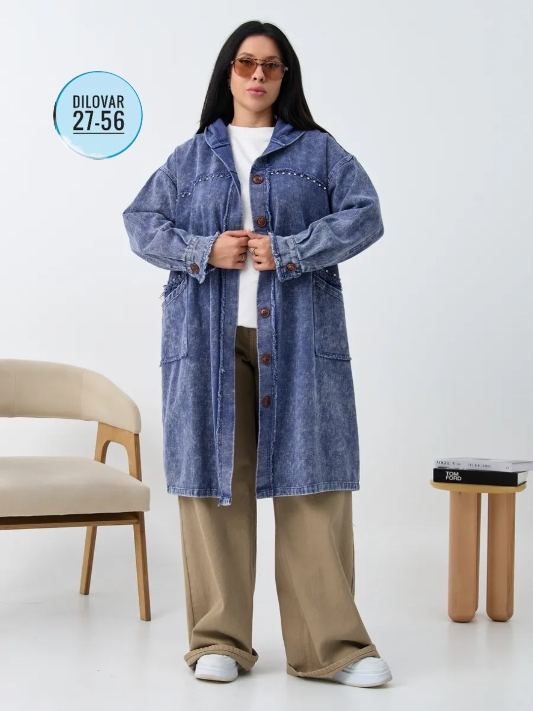 джинсовое пальто,джинсовое пальто женское,куртка джинсовая,джинсовый плащ,джинсовый плащ женский оверсайз