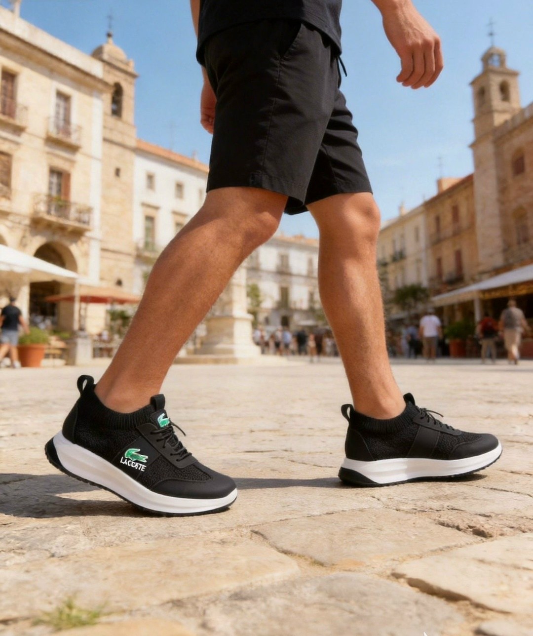 кроссовки lacoste,,кроссовки lacoste zapatillas, black,кроссовки мужские lacoste,кроссовки lacoste run spin knit