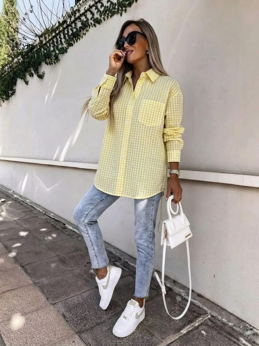 рубашка в клетку оверсайз женская,женская рубашка,рубашка в клетку,клетчатая рубашка,рубашка повседневная