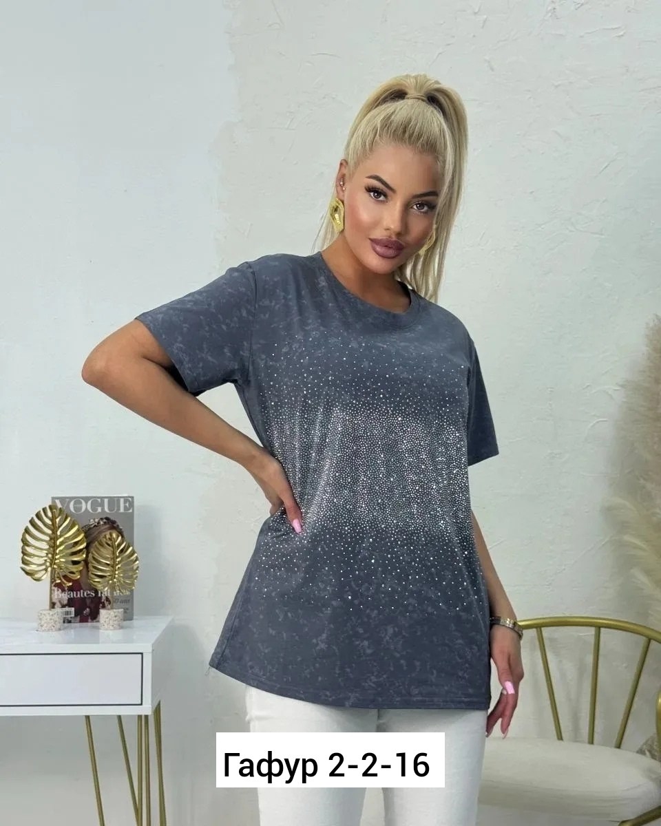 футболка женская со стразами,футболка оверсайз со стразам,футболки женская,футболка со стразами,футболки большие размеры со стразами
