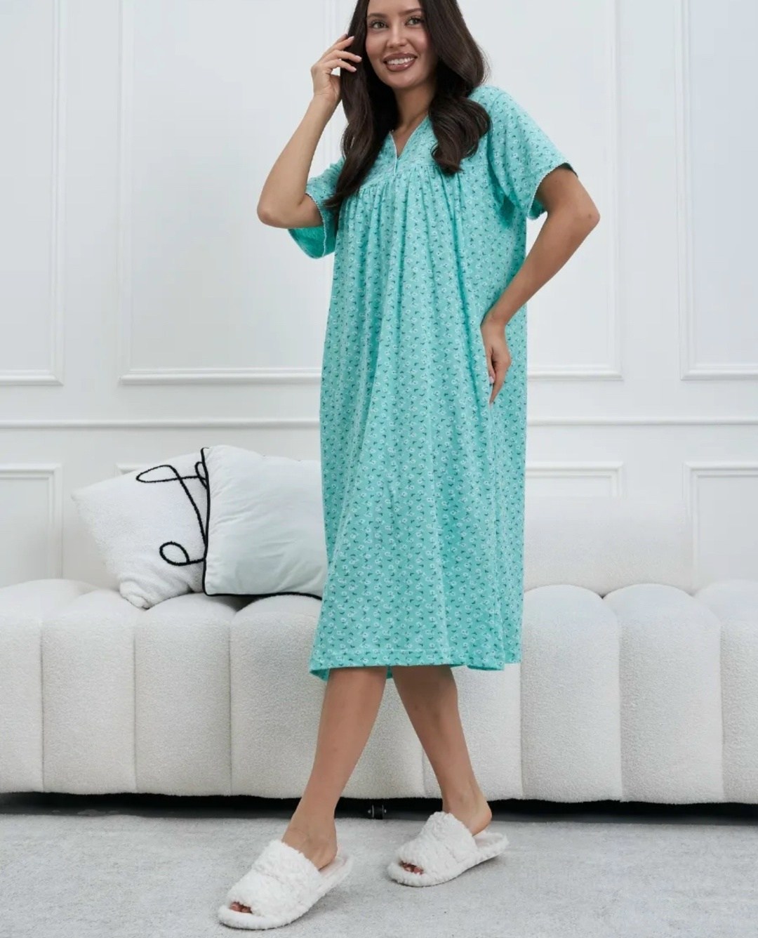 сорочка женская,ночная сорочка женская,ночная сорочка,ночная сорочка трикотажная хлопок mironia,ночная сорочка трикотажная хлопок