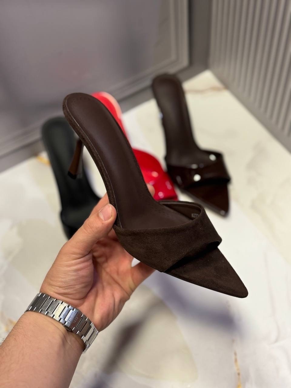 ,мюли на каблуке, летняя,туфли босоножки,женские мюли