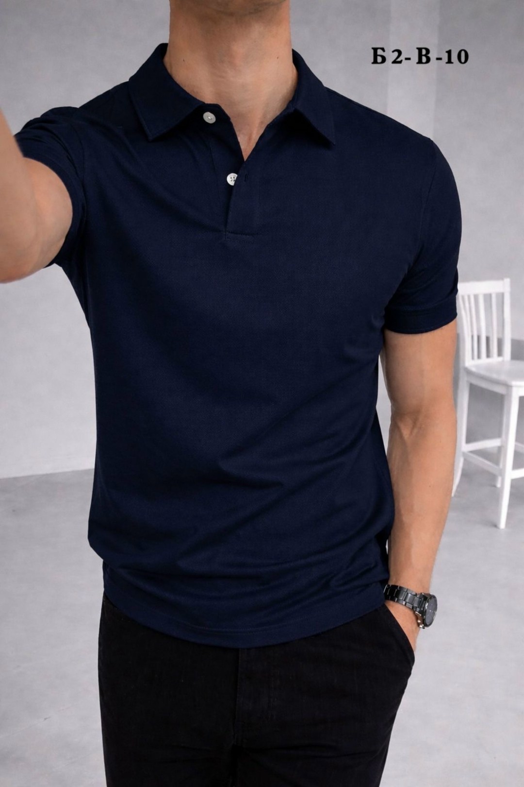 мужская футболка поло,мужская мода,футболка мужская,мужская футболка-поло черная