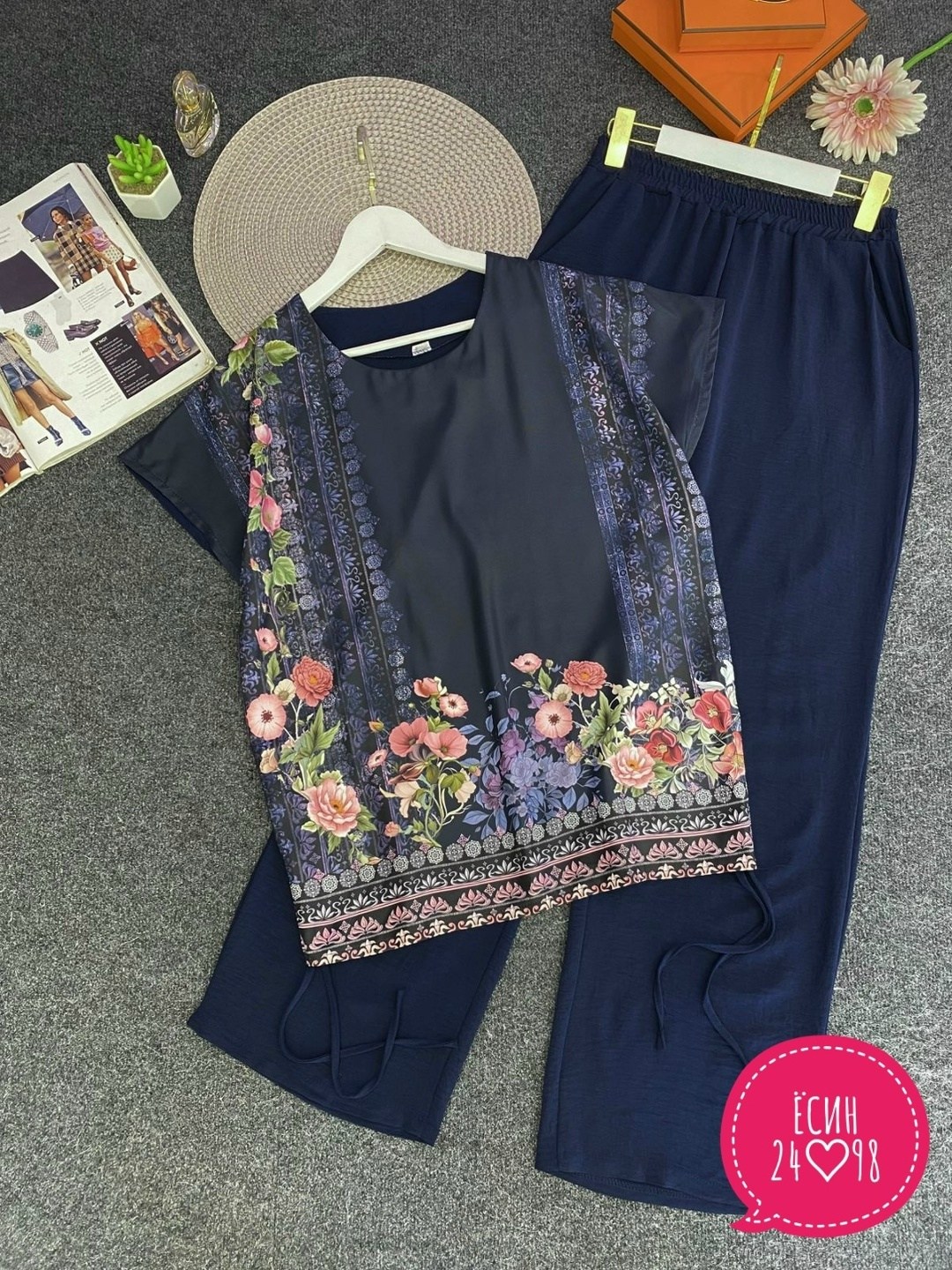 одежда для женщин,одежда для полных,одежда больших размеров,брючный комплект,