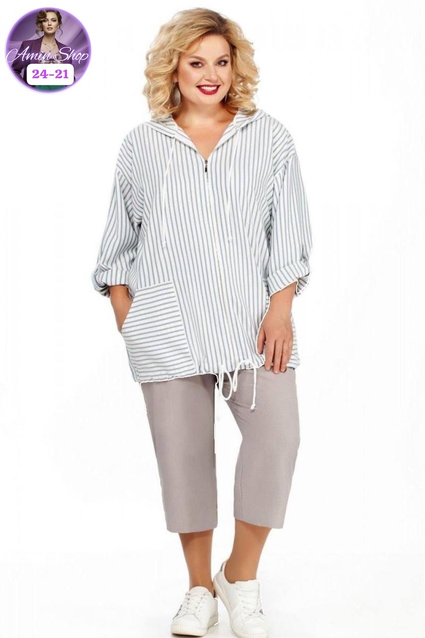 летние брючные костюмы для полных женщин,костюм претти брючный для полных женщин,комплект претти,костюм брючный комплект,женские костюмы больших размеров