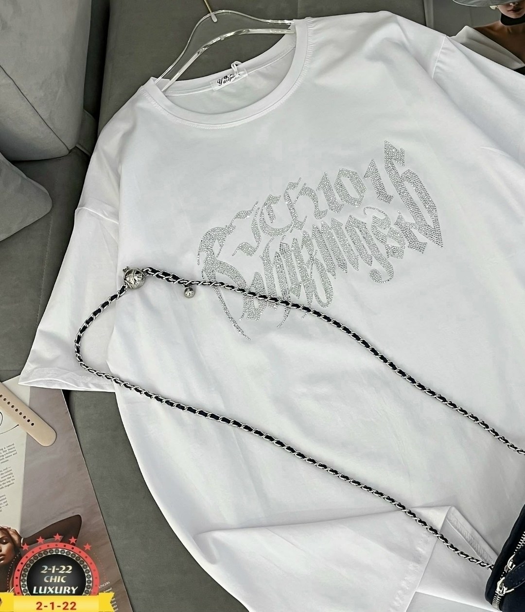 женская футболка,комплект футболки,футболка базовая со стразами оверсайз,футболки женская оверсайз,футболки модные