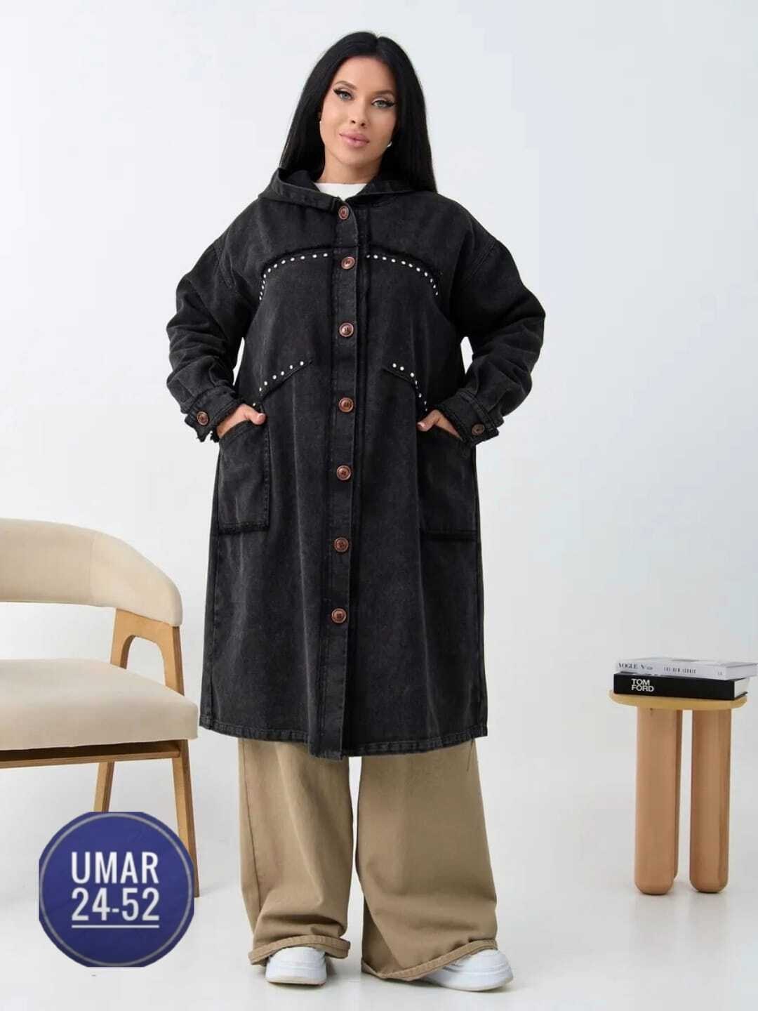 женская джинсовая куртка большого размера,джинсовый плащ,джинсовое пальто женское,куртка джинсовая большие размеры,джинсовая куртка